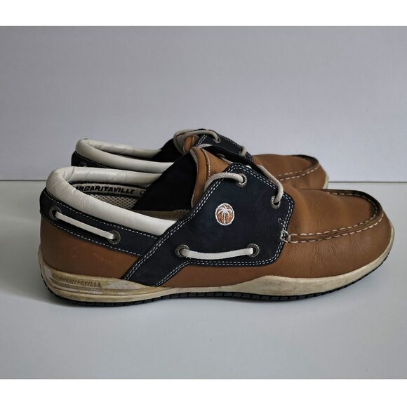 Margaritaville Men\'s Anchor Lace Up Boat Shoes